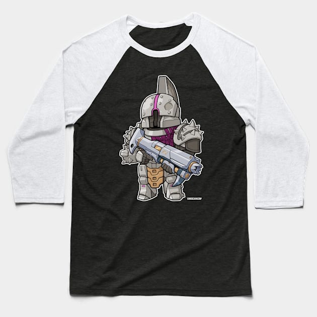 Titan Hero Saint-14 Baseball T-Shirt by fallerion